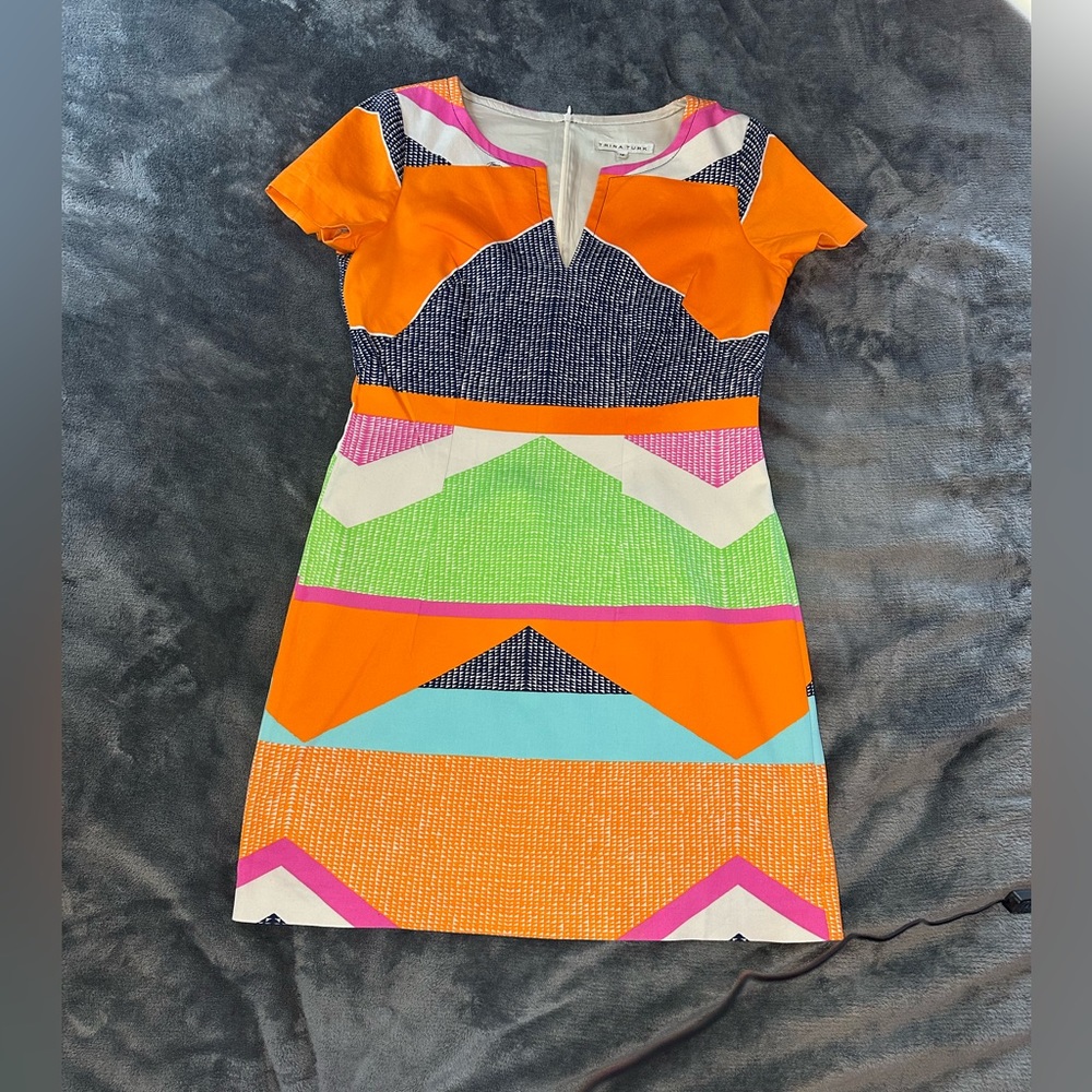 Trina Turk Lincoln Road Museum Dress size 10 sold out on Revolve